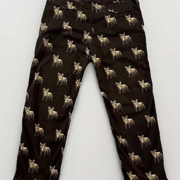 Ruehl No. 925 Brown TRUBBLE The Bulldog Men’s XL Brown Pants Vintage Y2K A&F - Picture 11 of 12